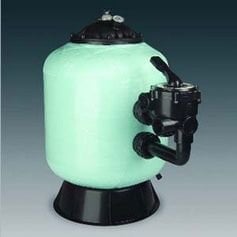 Servaqua model kum filtresi,Ø 1200 mm Ø 90 mm bağlantılı vanasız