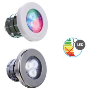 LumiPlus Mini V2 RGB DMX (4W), Beyaz Çerçeve Betonarme havuzlar için