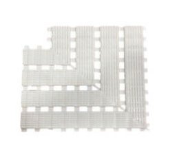 Ekonomik Pötikare Blok Havuz Izgara 90o Köse Parçası Kanal genisligi 300 mm