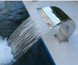 Süper Ekonomİk Mİnİ Kobra selaleler 400 x 800 mm (W x H) AISI-304