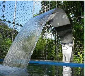 Ekonomik Lüks Selaleler 1000 x 500 mm (W x H)  AISI-316