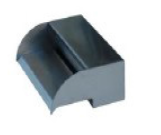 Süper Ekonomik Paslanmaz Çelik Duvar selaleleri Uzunluk L=300 mm  AISI-316