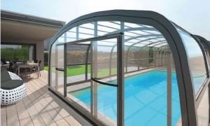 ABRIDAYS Havuz kapatması ALÇAK, 4,00 x 10,00