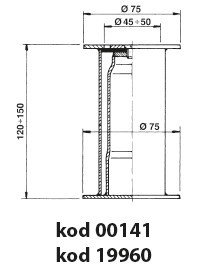 Tespit civatalı ankraj AISI-316