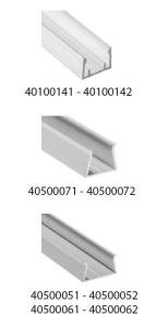 Aqualuc Solid destek profili - 2m.