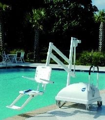 Havuz için mobil hidrolik koltuk, Kemer