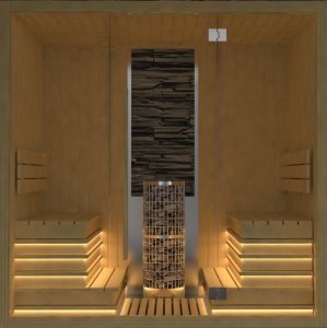 Miramonte sauna (250 x 200 x 210 cm)