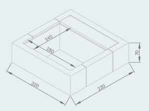 Playa 1 - 220x220 cm - Standart örtü