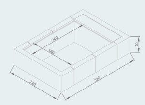 Playa 2 - 220x320 cm - Standart örtü