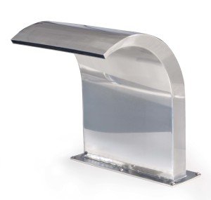 Özel havuz şelalesi AISI-304 Genişlik 350 mm