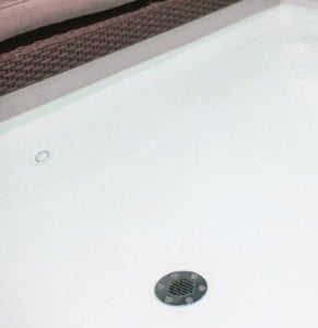 PLAYA 1 -Isıtma & Bubble + dip boşaltma - Laghetto beyaz