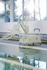 Havuz için mobil hidrolik koltuk