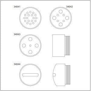 Havuz Çevresi Su Jeti için Standart Nozul (AISI 316)