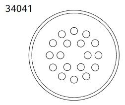 Havuz Çevresi Su Jeti için Standart Nozul (AISI 316)