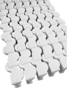 Döner model modüler ızgara Yükseklik 22 mm, genişlik 245 mm