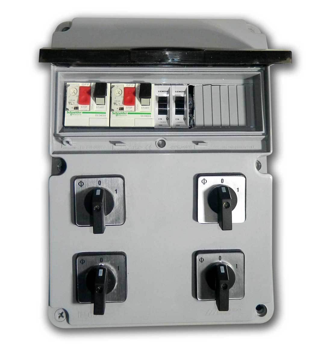 Monofaze pompa kaçak akım rölesi (30mA)