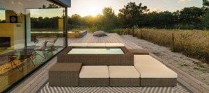 PLAYA LIVING Minder 73X73 12 cm Gri