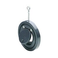 PVC yaprak çekvalf Ø 250 mm PN6