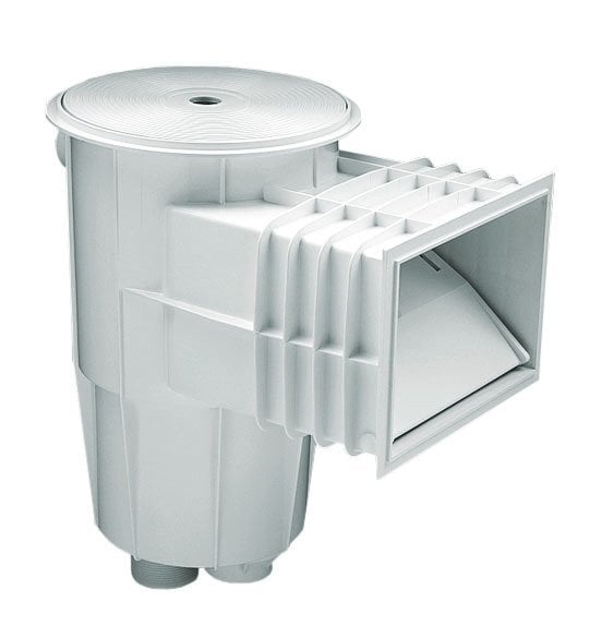 Normal ağızlı Yuvarlak kapak skimmer - Beyaz