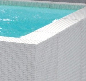 Yüzme Havuzu 4 x 9 m  DOLCEVITA Diva  15 m3 / h kum filtreli, 2 LED aydınlatma