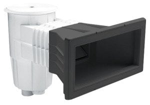 Geniş ağızlı Yuvarlak kapak skimmer - Antrasit