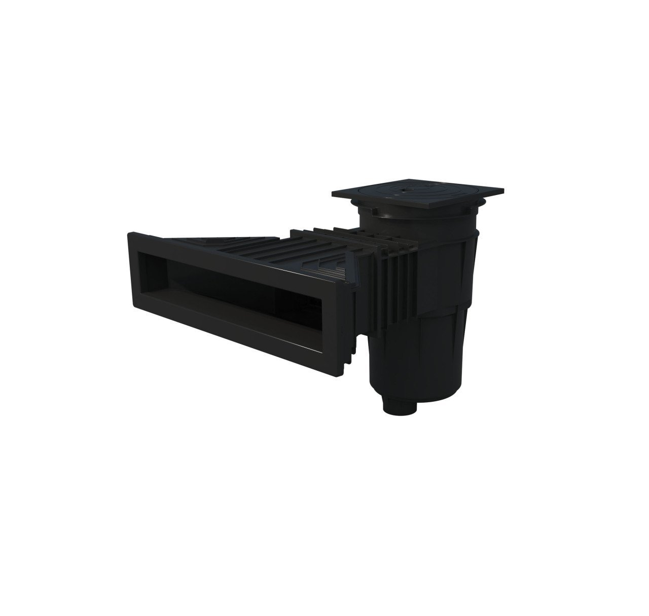 NORM 17 L skimmer Antrasit