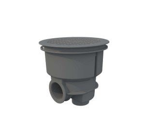 NORM dip emiş Düz ızgaralı - Açık gri