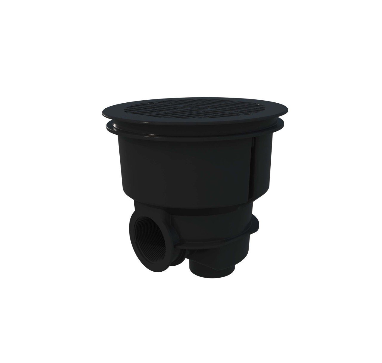 NORM dip emiş Düz ızgaralı - Antrasit