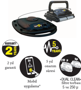 HEXAGONE HAVUZ ROBOTU / SPOT 150