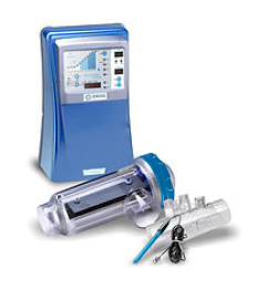 IDEGIS Domotic C-PH 42 gr/h (160 m3 havuz) tuz elektroliz cihazı, pH kontrolü ile