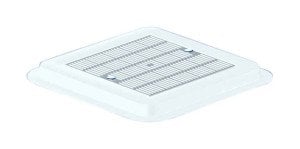 345x345mm Fiberglas çerçeveli ABS plastik kare dip emiş ızgarası