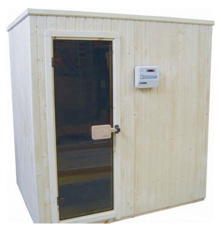 Ladin Sauna Kabinleri Plug & Play (2 x 2 x 2,1)