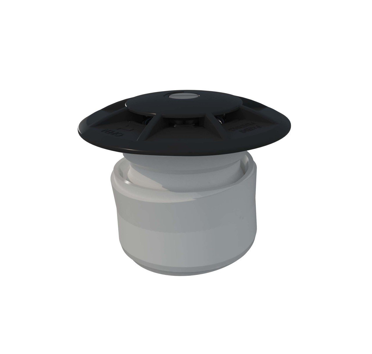 Mafsallı debi ayarlı Taban besi ağzı- Antrasit