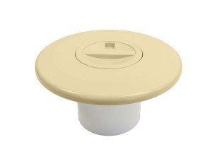 Vakum ağzı Ø 63 6 bar boruya yapıştırma, Bej