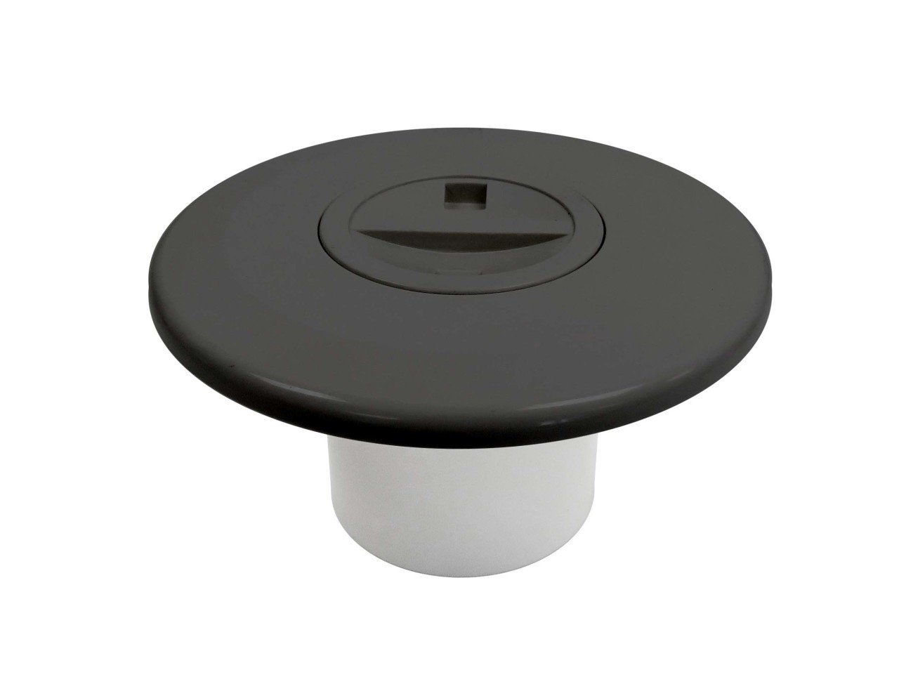 Vakum ağzı Ø 63 6 bar boruya yapıştırma, Antrasit