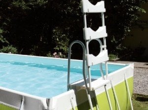 POP 120 – 27  384x884cm Havuz filtreleme seti 10 m3 / h 1 skimmer 1 LED aydınlatma Yeşil