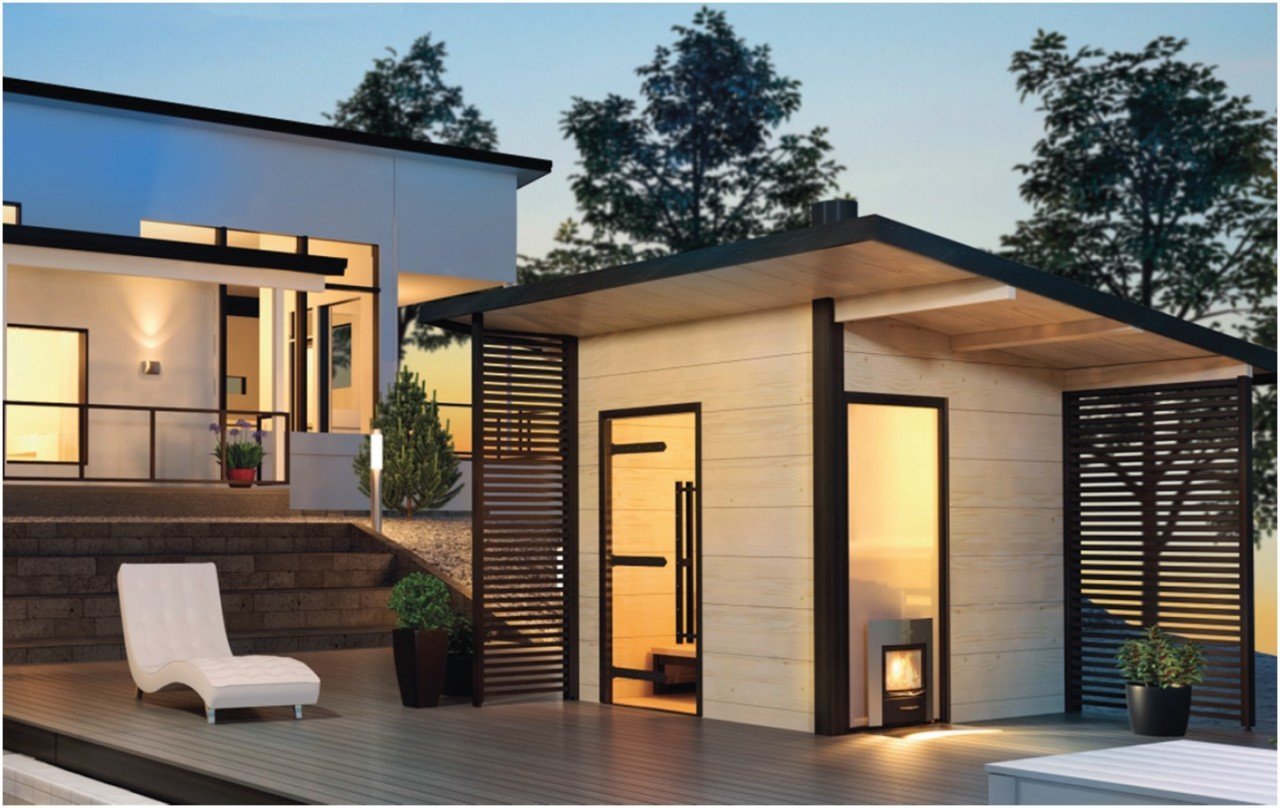 Solid Sauna Evi Dış Mekan (Model-3)