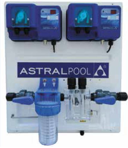 Micro ( Rx ) dozaj regülatörleri (Peristaltik) panel üzerine monteli + ön filtreli   1,6 l/h - 1 bar