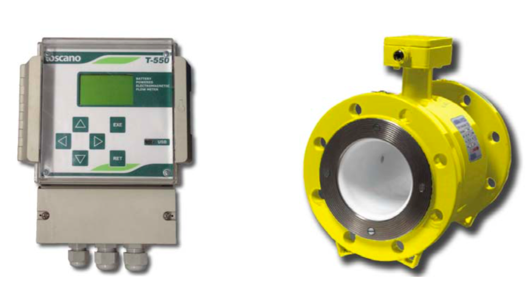 elektronik debimetre t-550 dn150