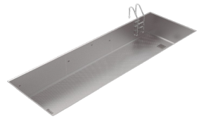 Optimal paslanmaz havuz 12x3x1,2m