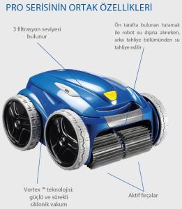 RV 5500 VORTEX™ PRO 4WD Havuz Temizlik Robotu