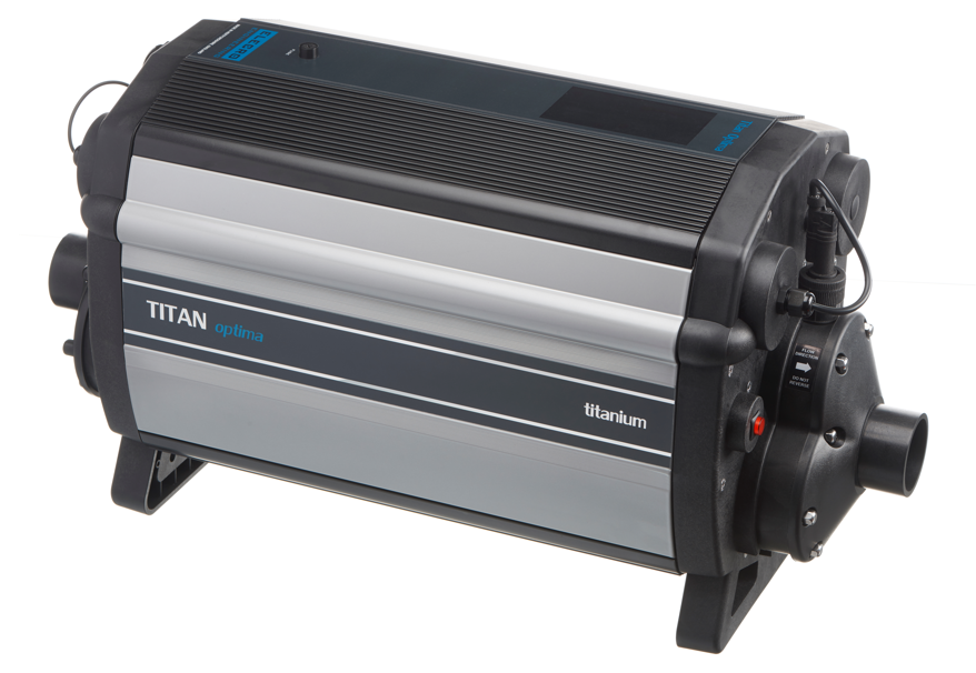 Titan Optima dijital ekran (titanyum) elektrikli havuz suyu ısıtıcısı