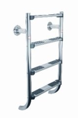 kolsuz güvenlik basamaksız çıkış merdiveni - 4 basamaklı