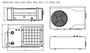 ısı Pompası PM40 MD2