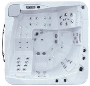 ATLANTIDA Spa 70 Creek kaplama + Paslanmaz jet + Paslanmaz bar+ Lumiplus + Örtü