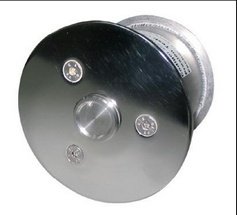 Piezo-elektrik 2 LED’li basma butonu (paslanmaz çelik)