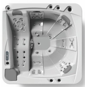 PACIFIC 70 Spa Grafit kaplama + Paslanmaz jet + Paslanmaz bar+ Lumiplus + Örtü