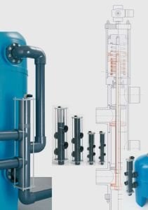 Besgo 5 yollu pnömatik vana DN65 / Ø75 Bağlantılı 270 mm