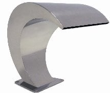 paslanmaz çelik lüx şelale - aısı 304 - 1300x600