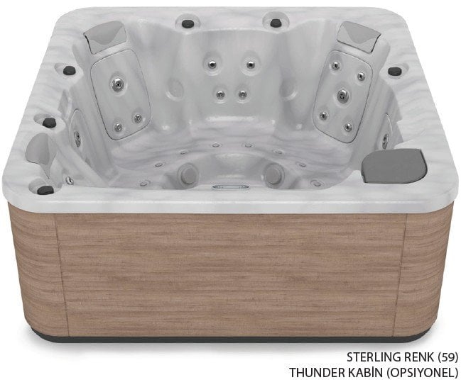 SELECT E Spa Thunder kaplama + Paslanmaz jet + Örtü